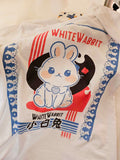white wabbit tee