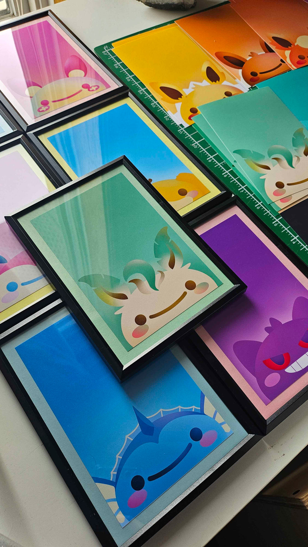 Gradient Pop Art Print