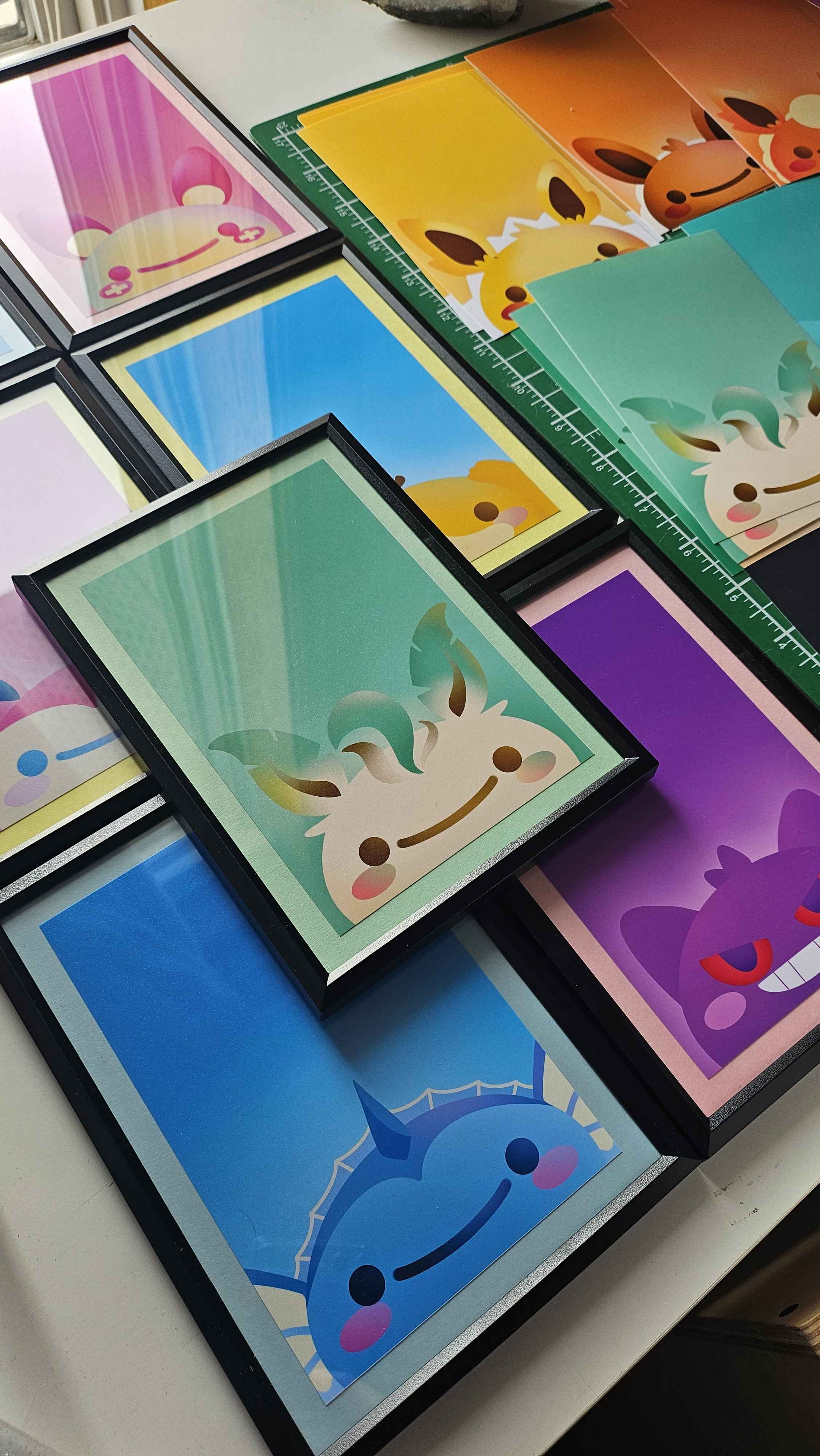 Gradient Pop Art Print