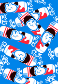 white wabbit poster
